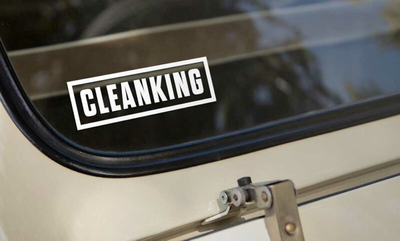 Auto Aufkleber - Cleanking