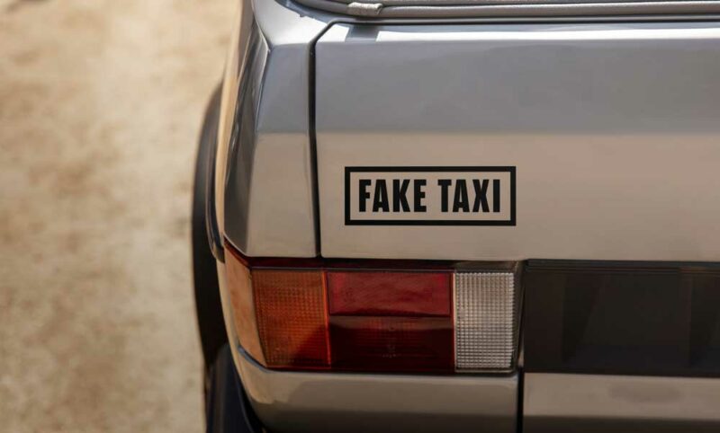 Auto Aufkleber - Fake Tax