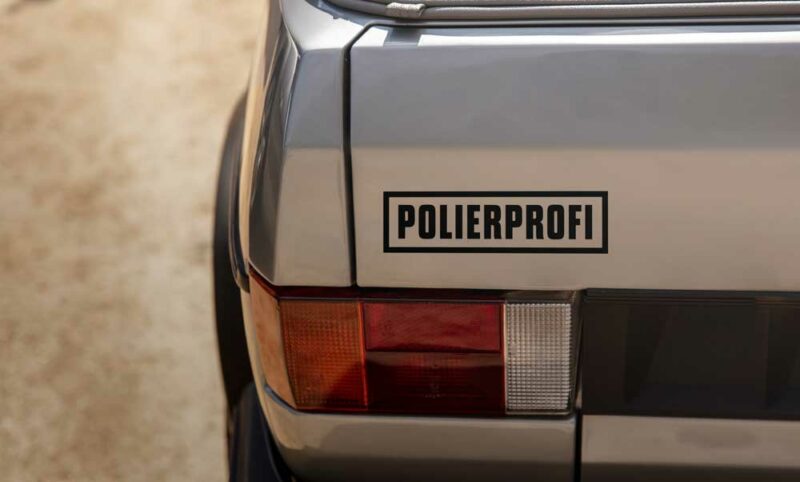 Auto Aufkleber - Polierprofi